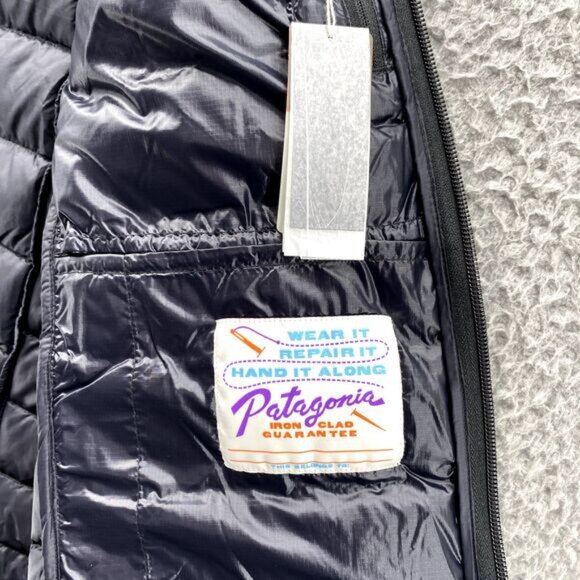 Patagonia Down Sweater Vest Women XL Black Puffer Insulated Quilt Jacket… - Picture 6 of 14